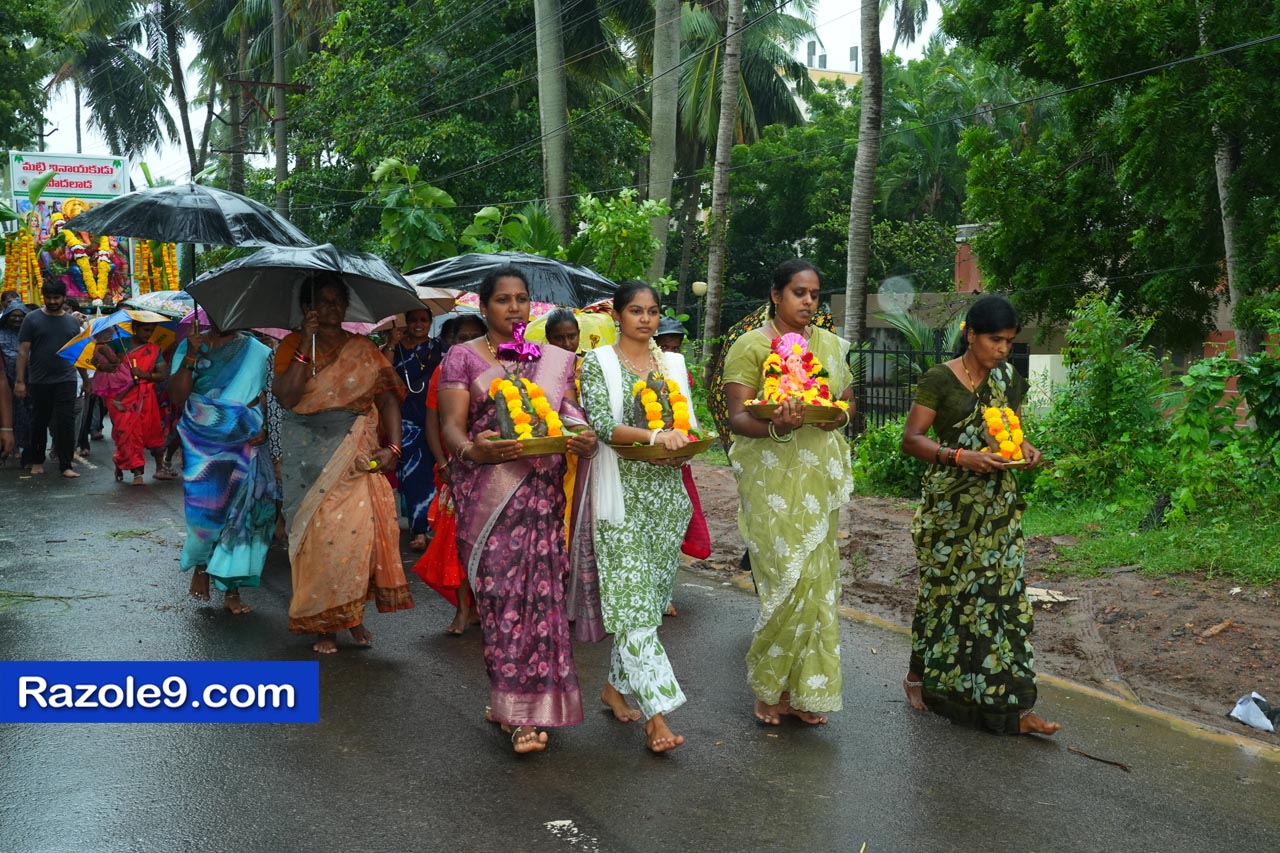 Razole Taluka Ganesh Nimajjanam